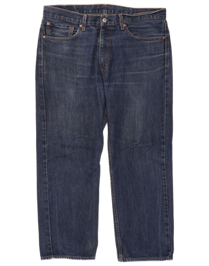 Levi's Straight Jeans til mænd W36 L27 blå bomuld