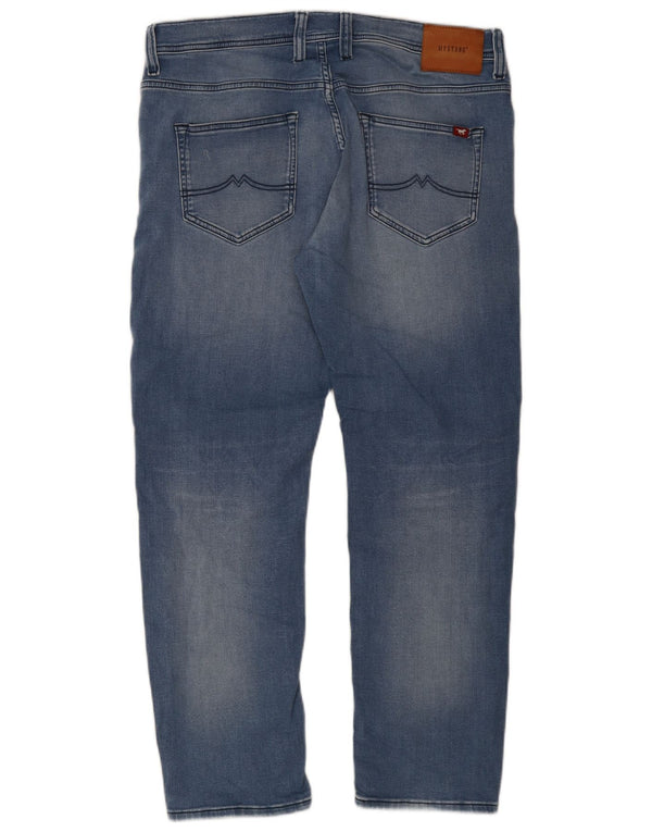 Mustang Herre Oregon Slim Jeans W35 L30 Blå Bomuld