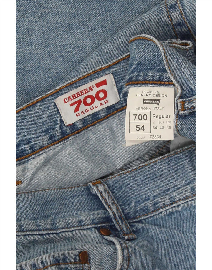 Carrera Herre Regular Tapered Jeans W38 L34 Blå Bomuld