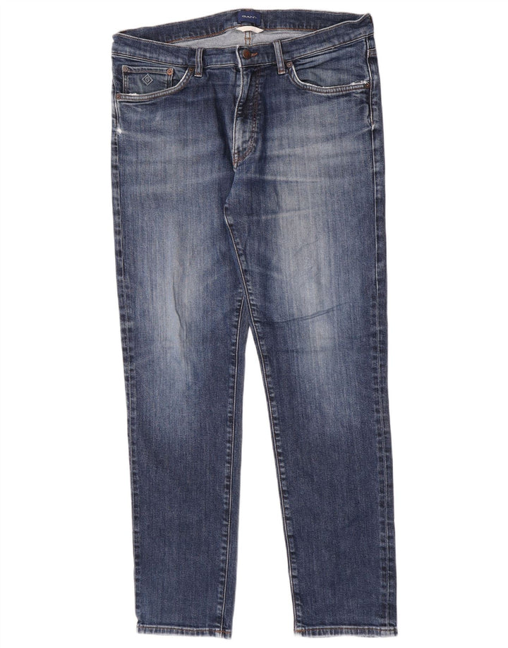 Gant Slim Jeans til mænd W36 L32 Blå