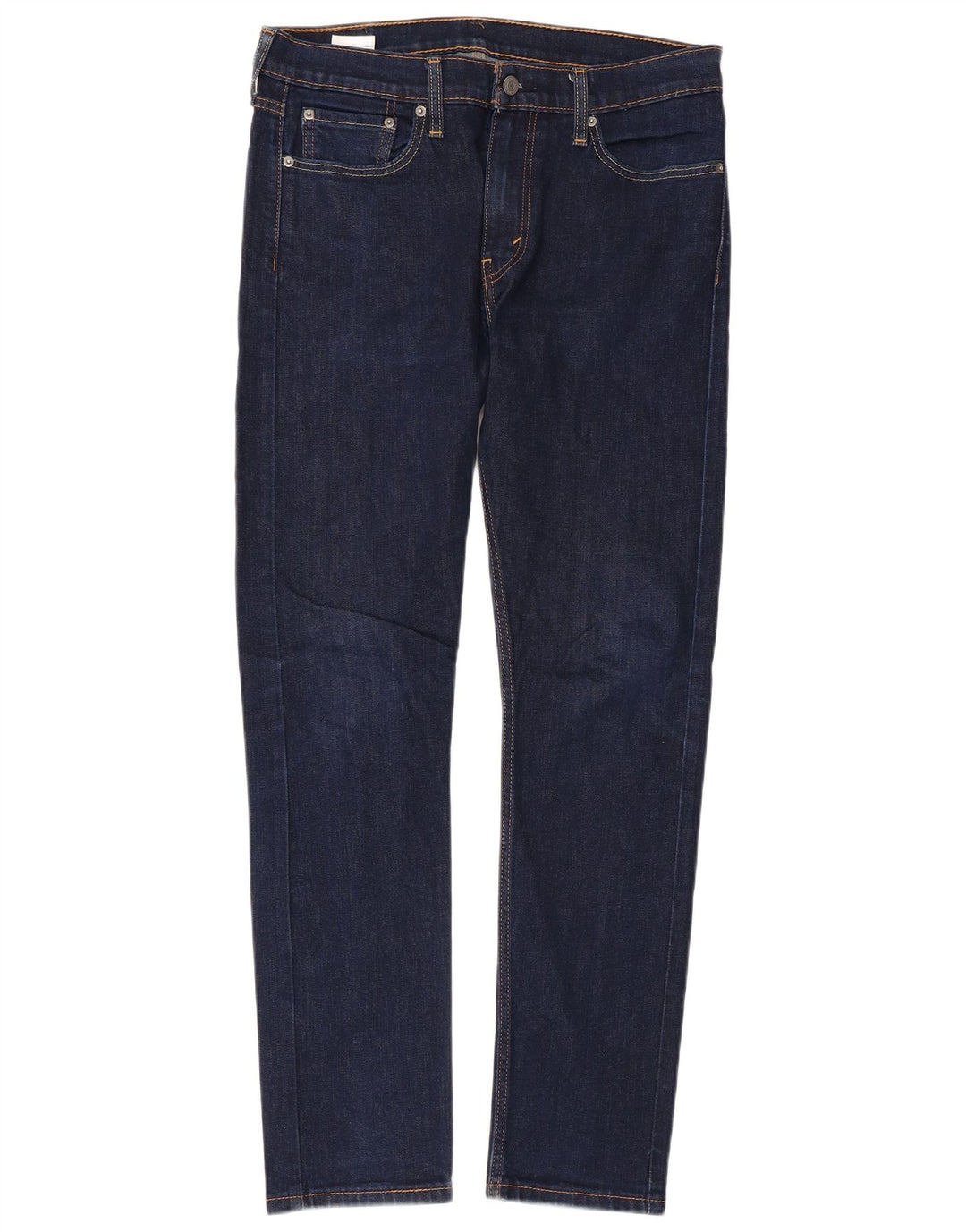 LEVI'S Herre 510 Skinny Jeans W33 L32 Marineblå Bomuld