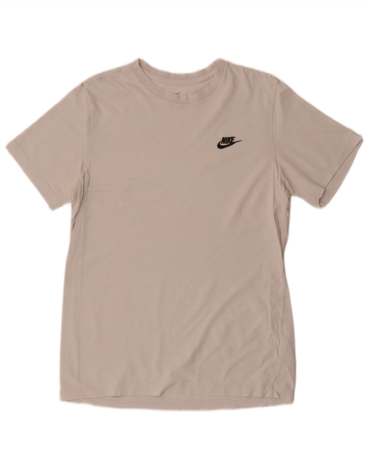 Nike T-shirt top mellem mænd, hvid bomuld