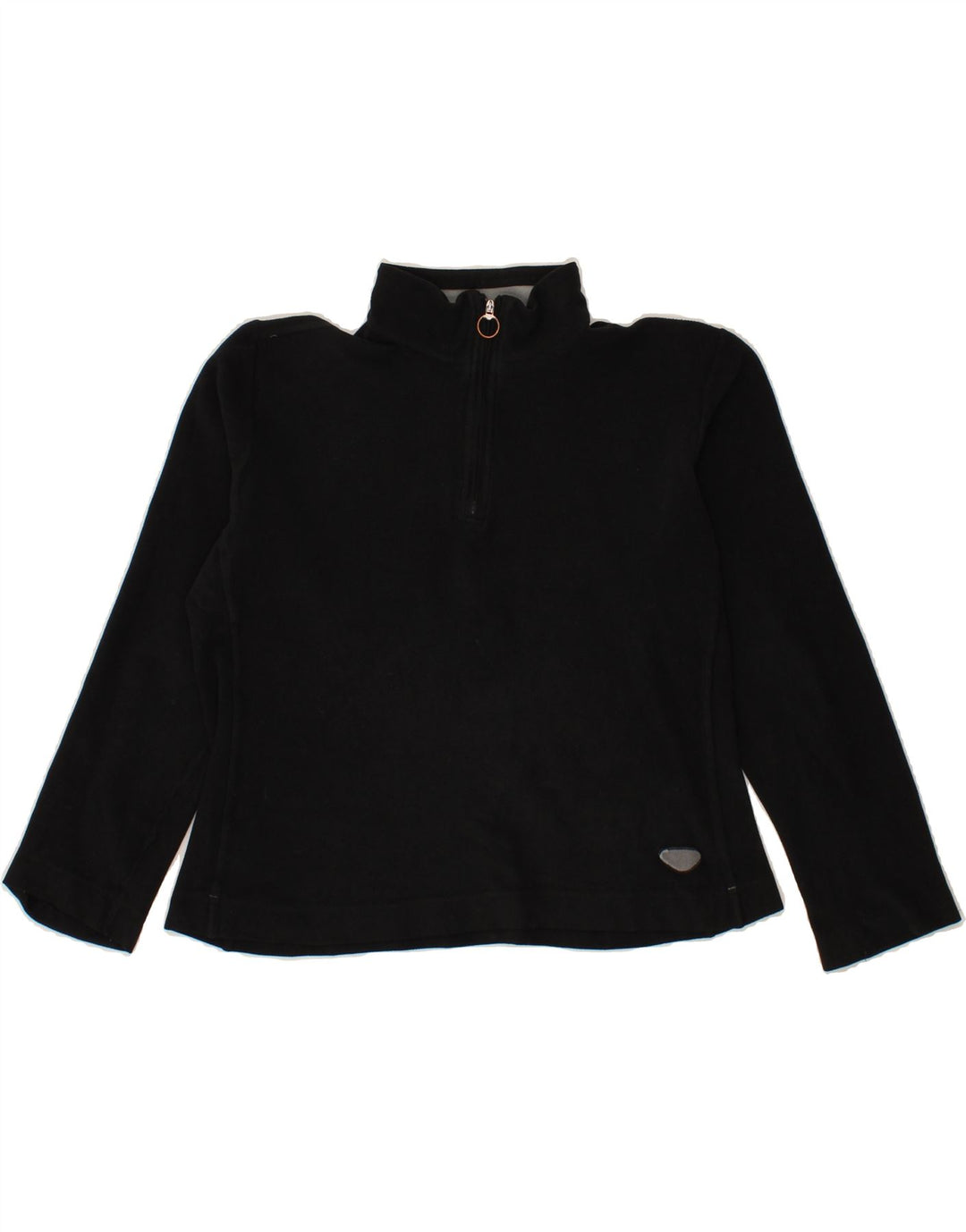 CHAMPION Womens Fleece Jumper UK 18 XL Black Polyester Vintage Champion and Second-Hand Champion from Messina Hembry 