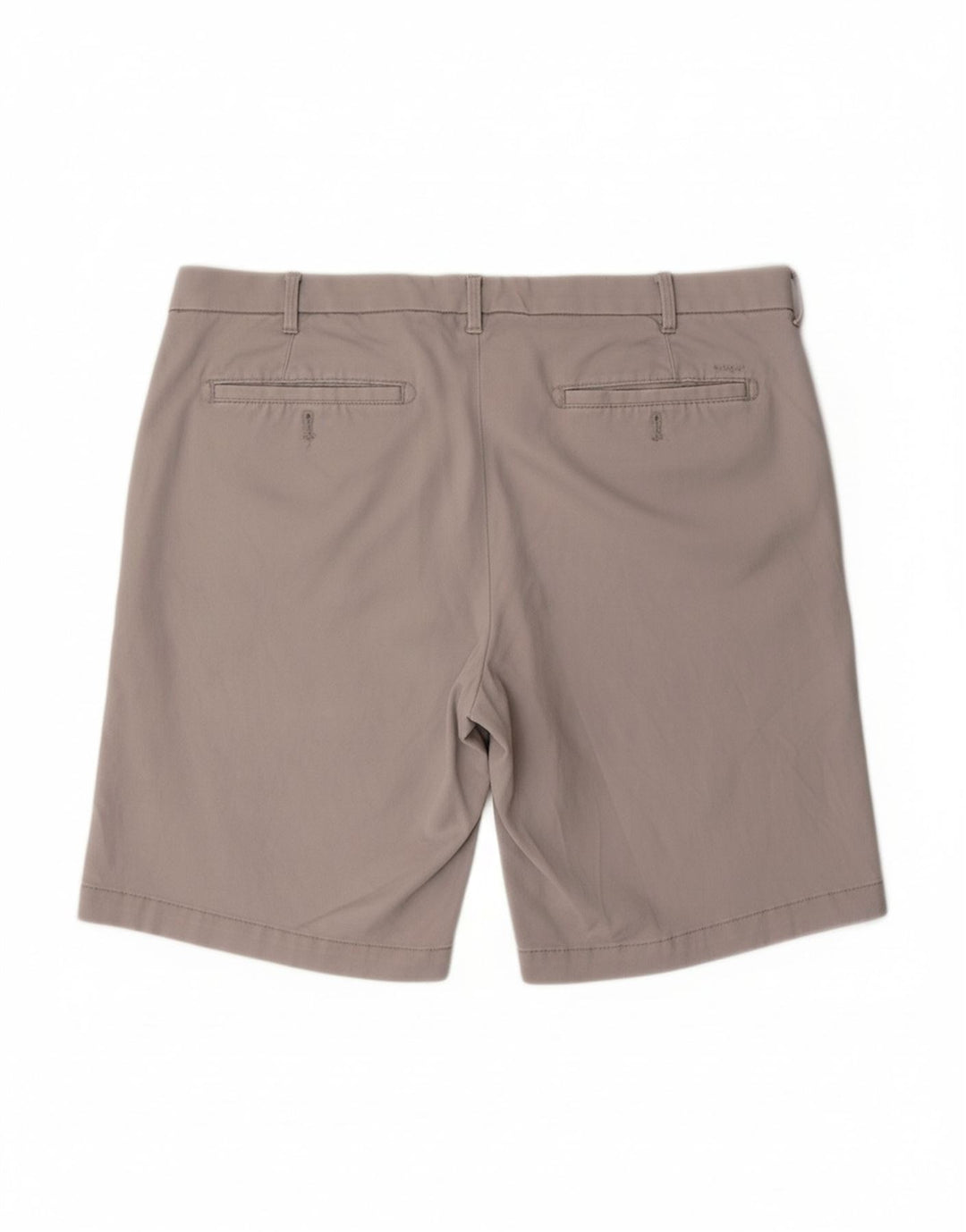IZOD Mens Salt Water Chino Shorts W36 Large  Grey Cotton