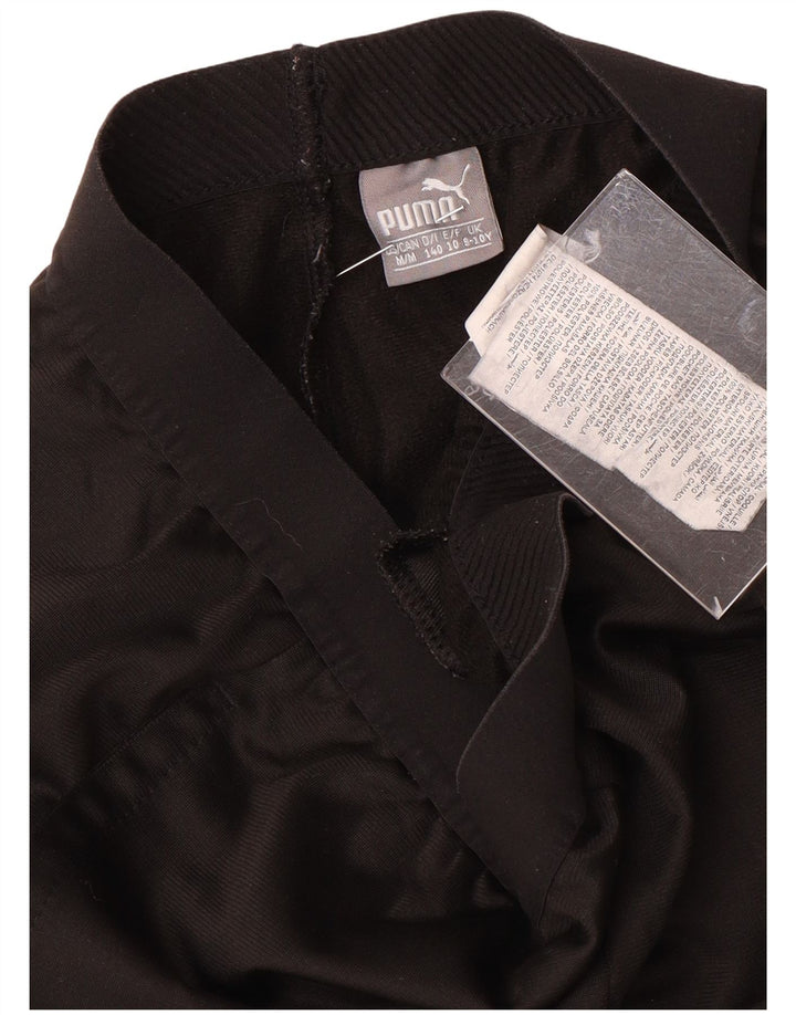 Puma Boys træningsbukser 9-10 år sort polyester