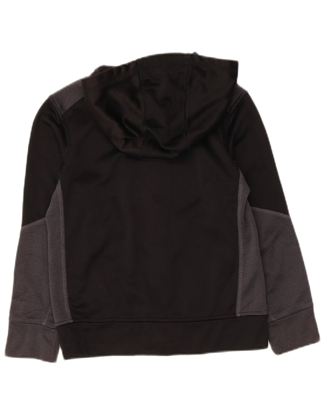 Russell Athletic Boys Hættetrøje med lynlås 7-8 år Medium Sort Colourblock