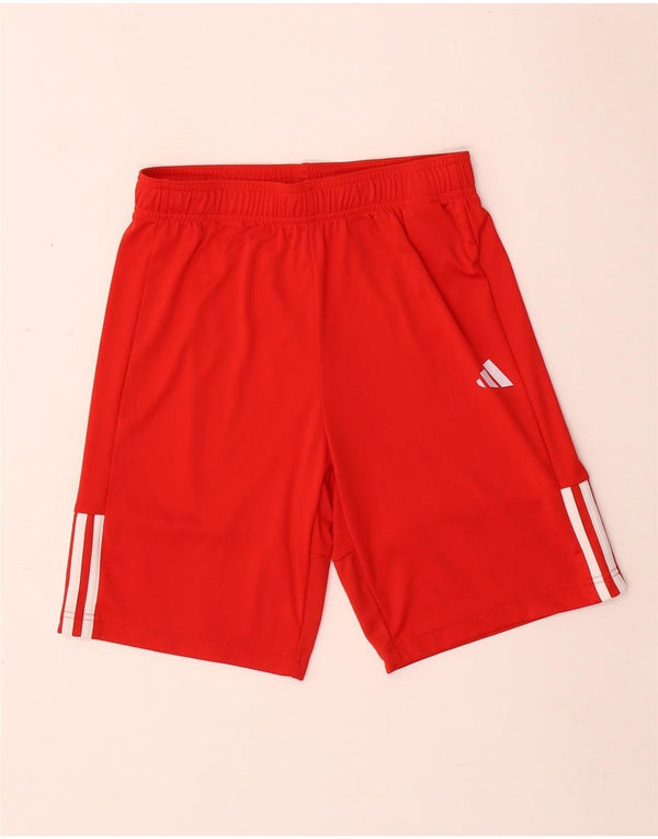 Adidas Boys Aeroready Sports Shorts 13-14 År Rød Polyester