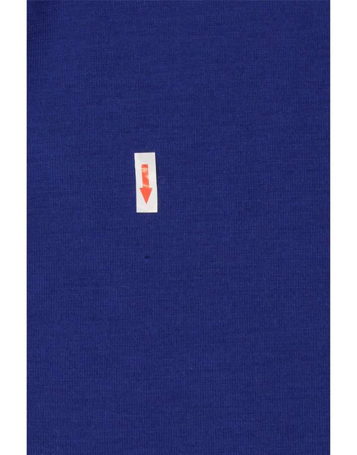Cos Dame Jumper Dress UK 10 Small Blue Wool