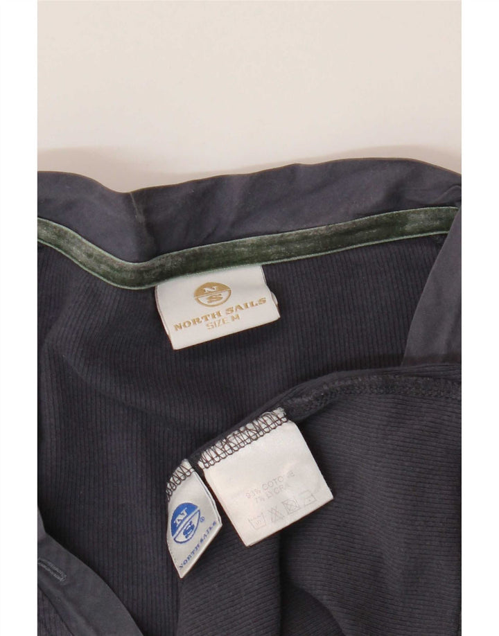 North Sails Dame Top Langærmet UK 12 Medium Navy Blue Bomuld