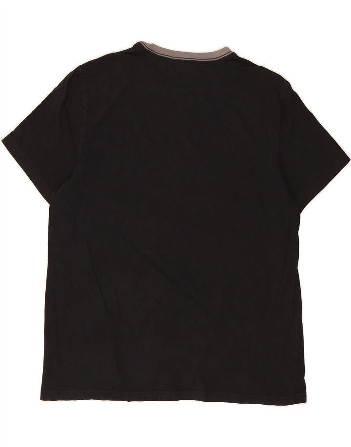 NAUTICA Mens T-Shirt Top Small Black Vintage Nautica and Second-Hand Nautica from Messina Hembry 