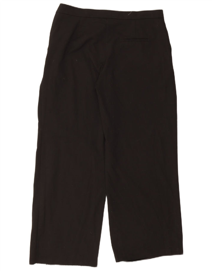 Zara Lige Chinobukser til kvinder XL W32 L32 Sort polyester