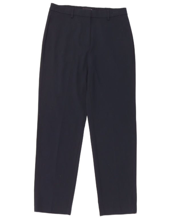 Marks & Spencer koniske chinobukser til kvinder UK 10 Small W28 L28 Marineblå
