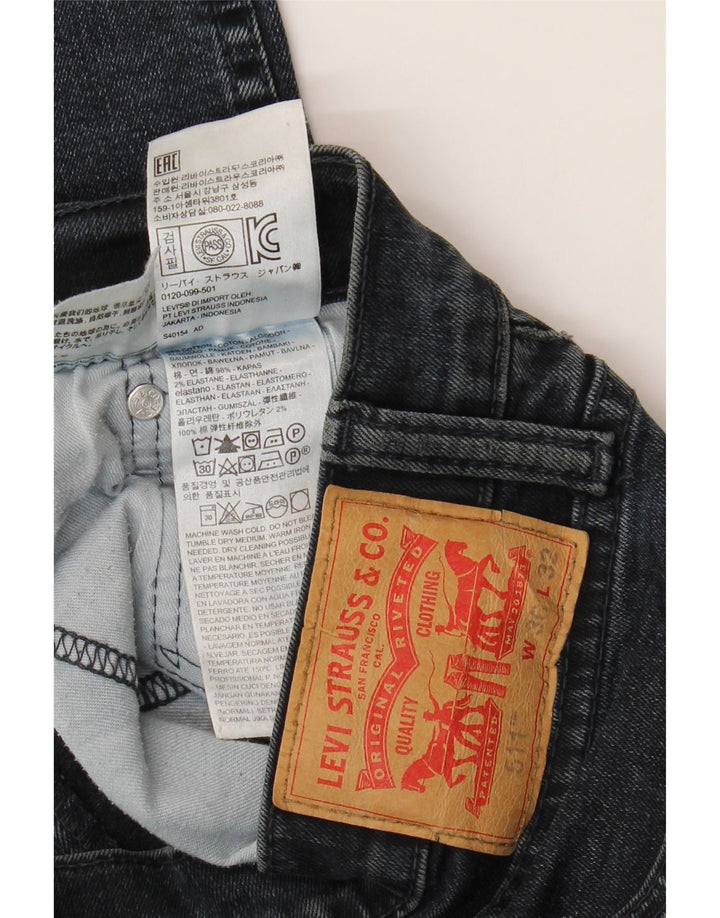 Levi's Herre 511 Slim Jeans W36 L32 Blå Bomuld