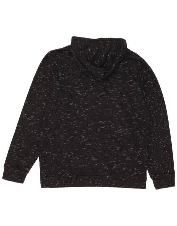 Adidas Herre hættetrøje Jumper Large Sort Flecked Bomuld