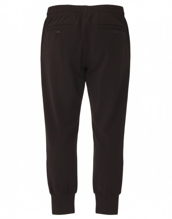 NIKE Dame Dri Fit træningsdragt Bukser Jogger UK 6 XS sort nylon