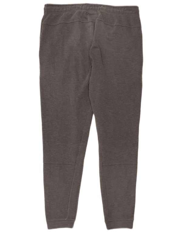 Nike Herre Dri Fit træningsdragt Bukser Joggers Large Grå Polyester