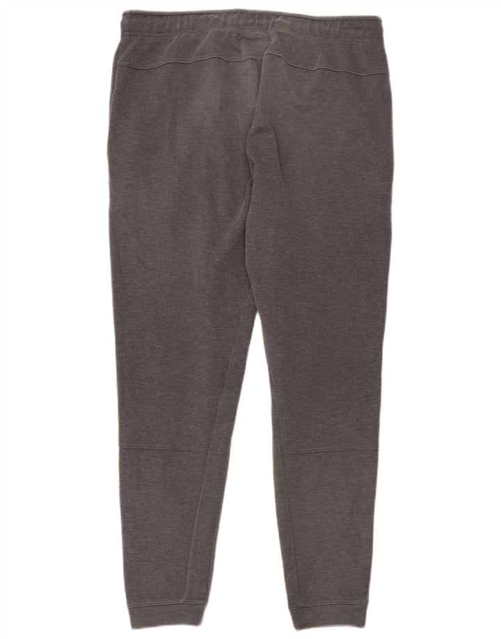 Nike Herre Dri Fit træningsdragt Bukser Joggers Large Grå Polyester