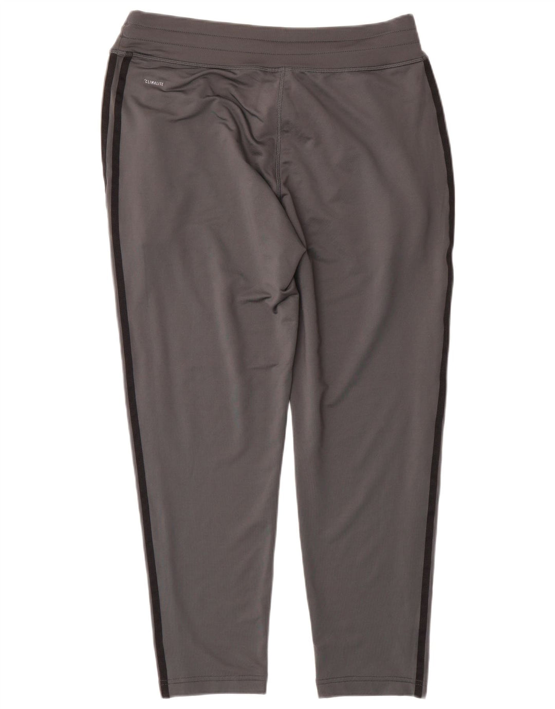 ADIDAS Womens Climalite Tracksuit Trousers UK 14 Medium  Grey Polyester