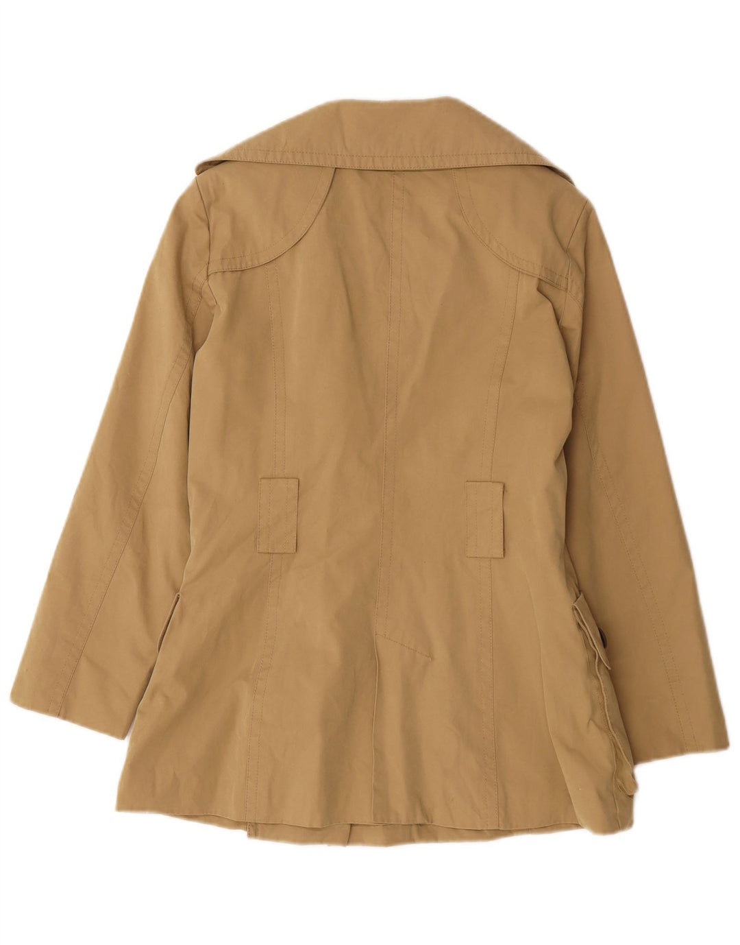Zara Trench Coat til kvinder UK 14 Medium Khaki
