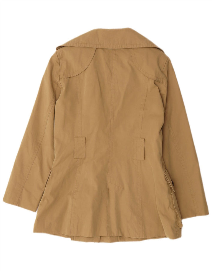 Zara Trench Coat til kvinder UK 14 Medium Khaki