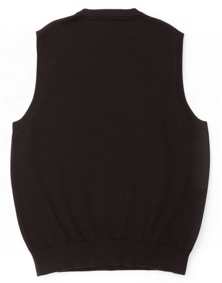 Marks & Spencer Herrevest Tank Top Medium Sort Bomuld