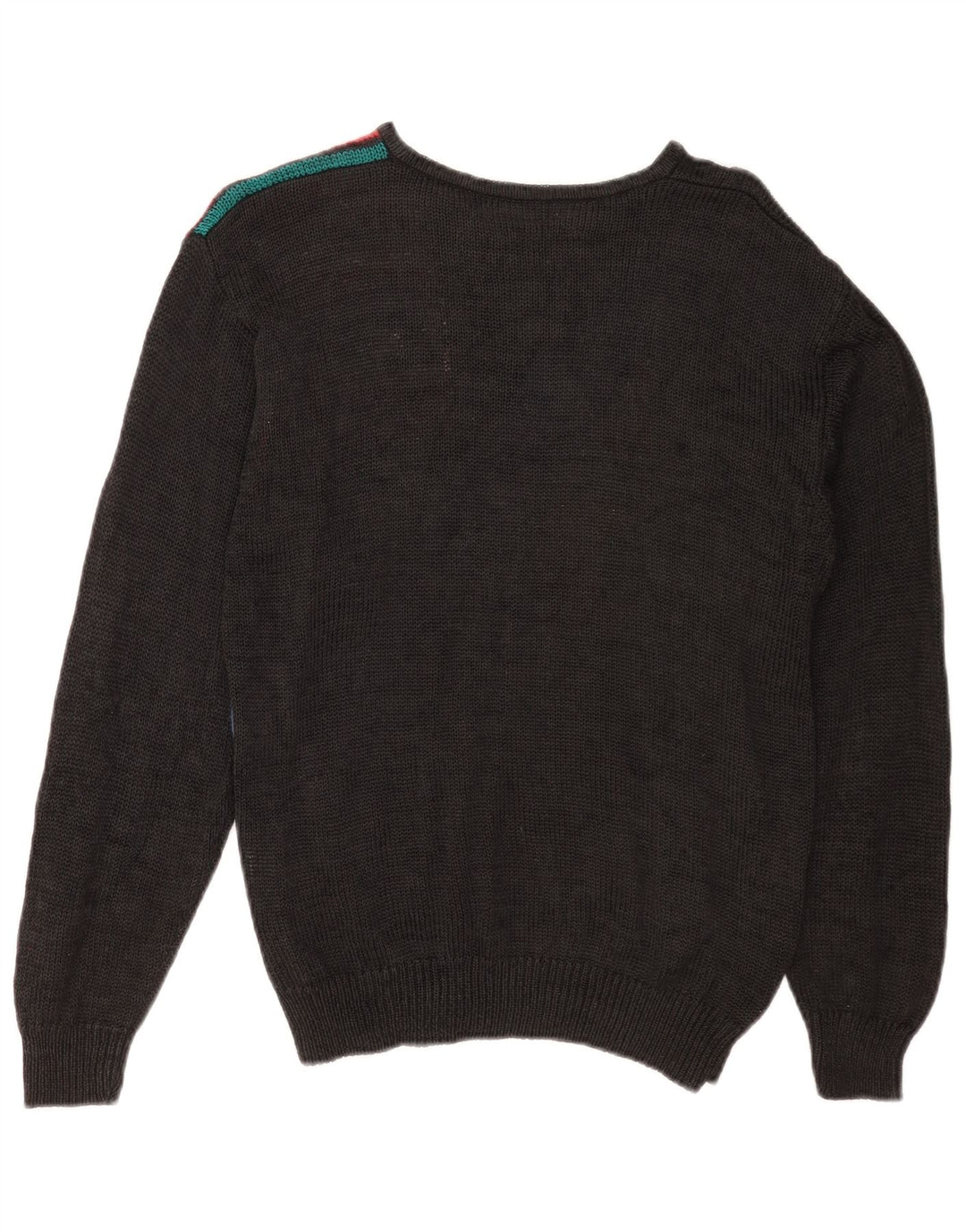 Malina Wong Dame sweater med rund hals EU 38 Medium Sort Retro