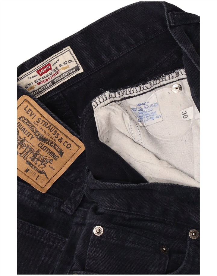 Levi's Straight Jeans til mænd W30 L32 Marineblå Bomuld