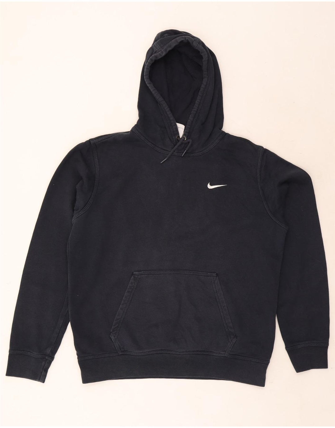 Nike hættetrøje til mænd, stor marineblå bomuld