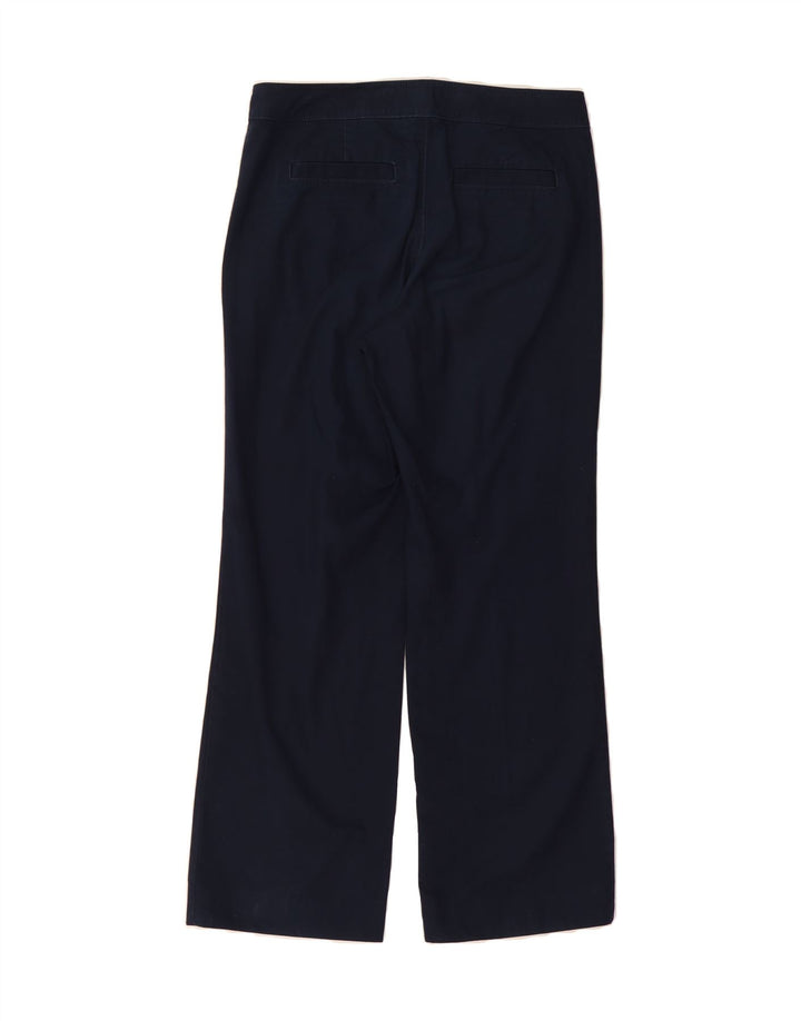 J. CREW Womens Straight Chino Trousers US 6 Medium W32 L29 Navy Blue Vintage J. Crew and Second-Hand J. Crew from Messina Hembry 