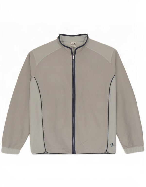 Brugi Træningsdragt til mænd Topjakke IT 50 Medium Grå Colourblock Polyester
