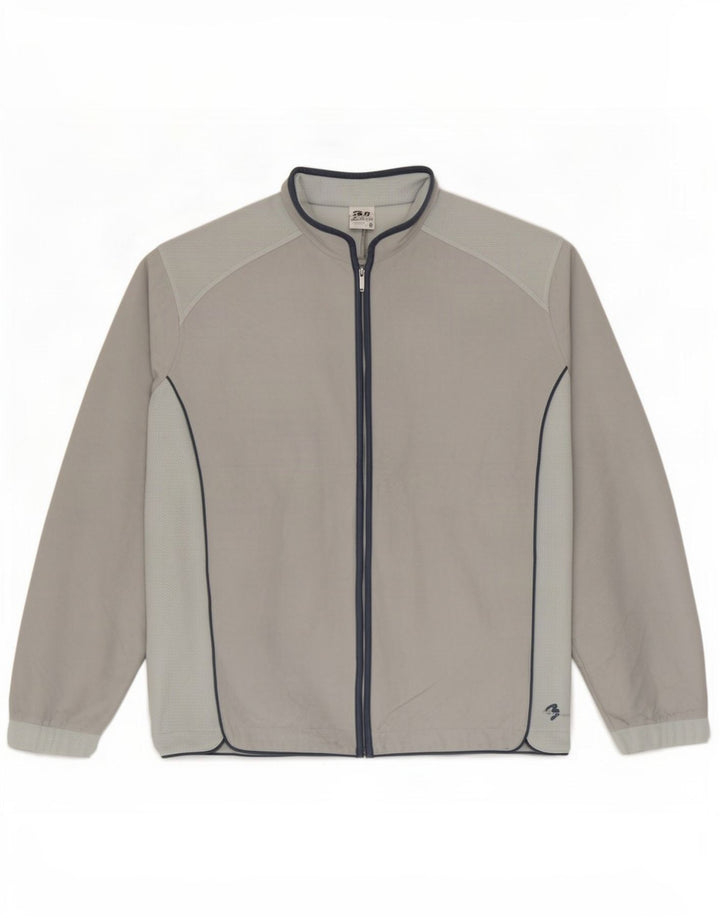 Brugi Træningsdragt til mænd Topjakke IT 50 Medium Grå Colourblock Polyester