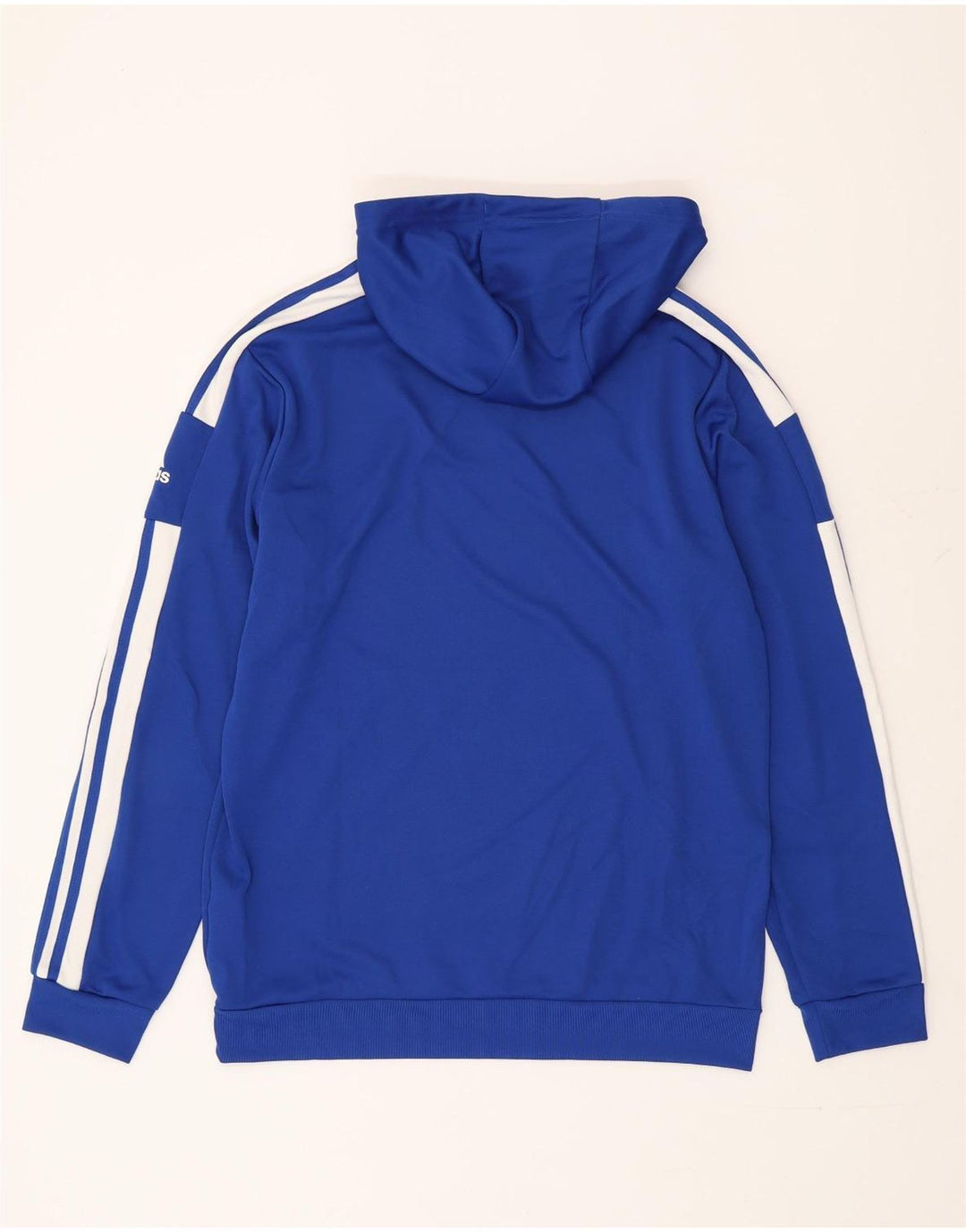 ADIDAS Aeroready hættetrøje til mænd Large Blue Colourblock Polyester