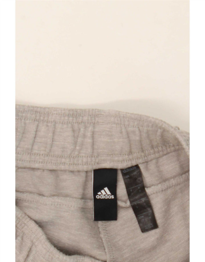 Adidas Sportsshorts til mænd, små grå flækkede