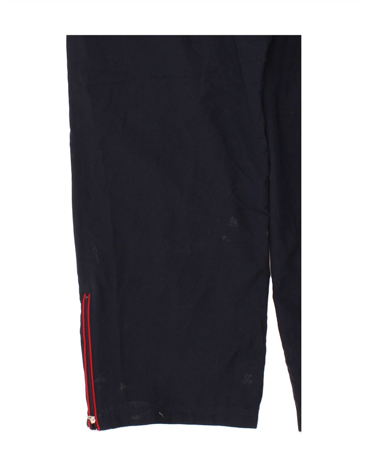 ADIDAS Womens Tracksuit Trousers UK 16 Large Navy Blue Polyester Vintage Adidas and Second-Hand Adidas from Messina Hembry 