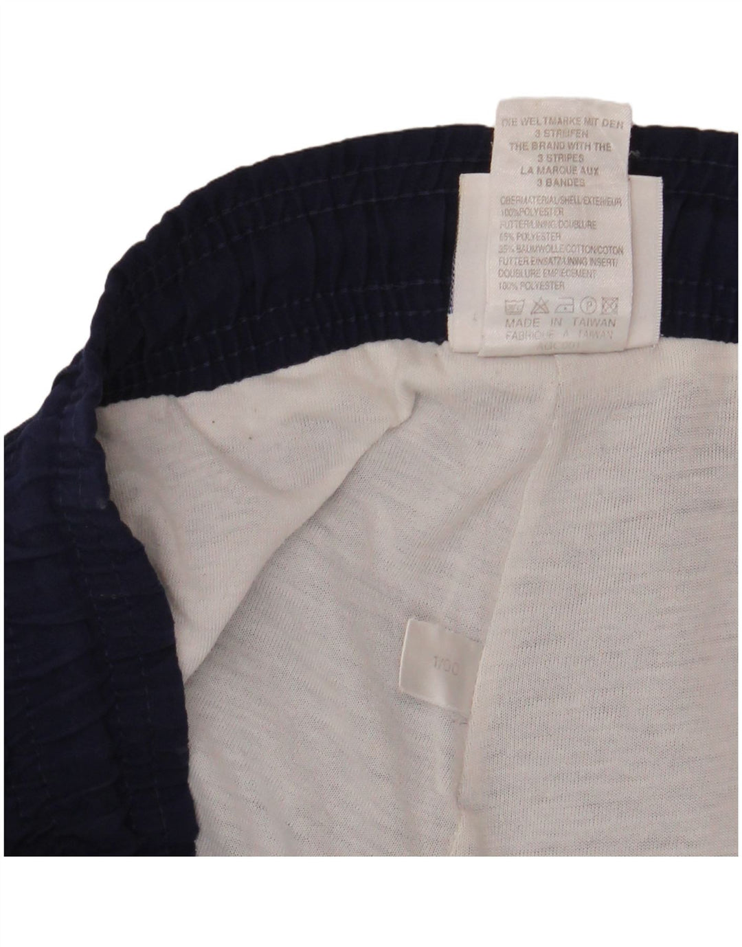 Adidas Herre træningsdragt Bukser Joggers Large Navy Blue Polyester