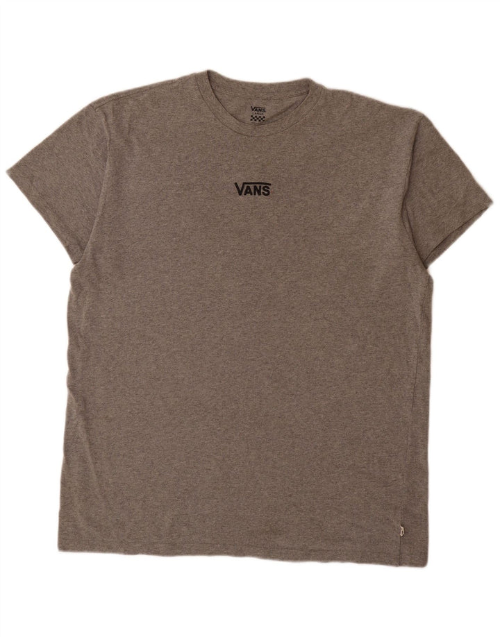 Vans Herre T-Shirt Top Stor Grå Flecked