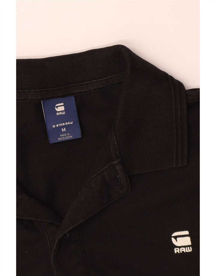 G-Star herre poloshirt Medium sort bomuld