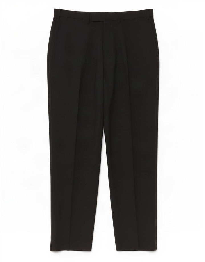 Marks & Spencer Herre Pegged Suit Bukser W38 L31 Sort Uld