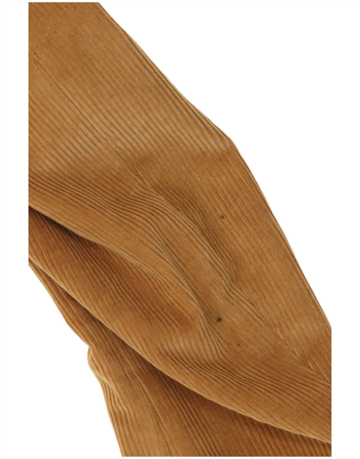 Springfield Herre 3-knaps fløjlsblazerjakke IT 48 Medium Beige Bomuld