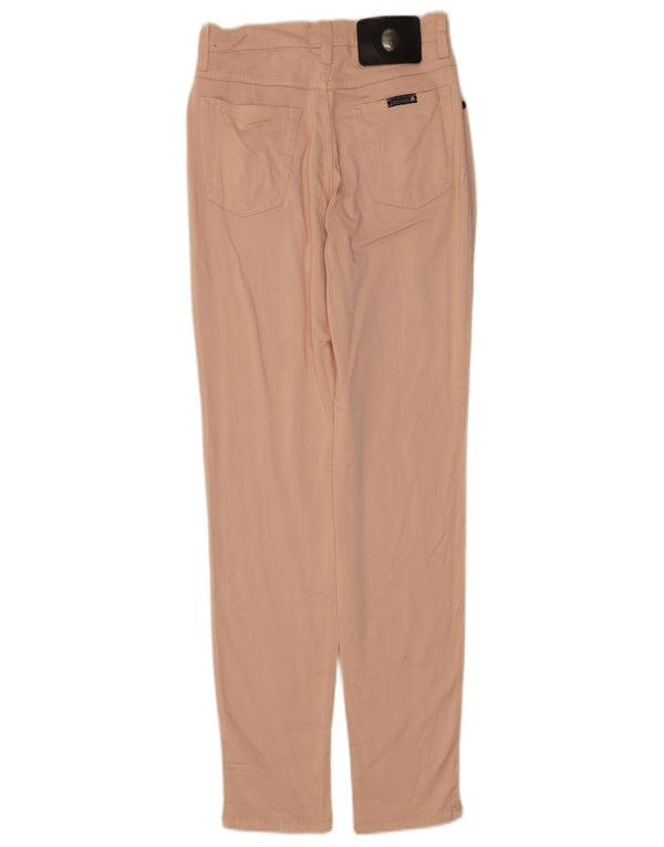 Trussardi Dame Slim Casual Bukser IT 43 Medium W29 L29 Pink