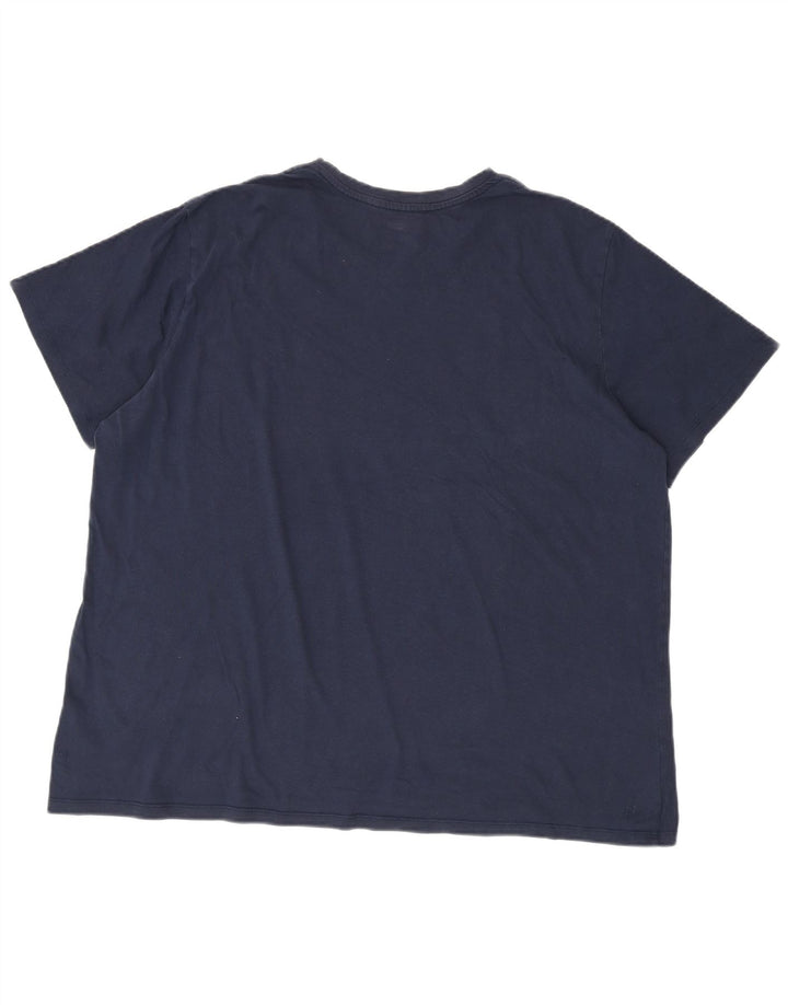 Levi's Herre grafisk T-shirt top 2XL marineblå