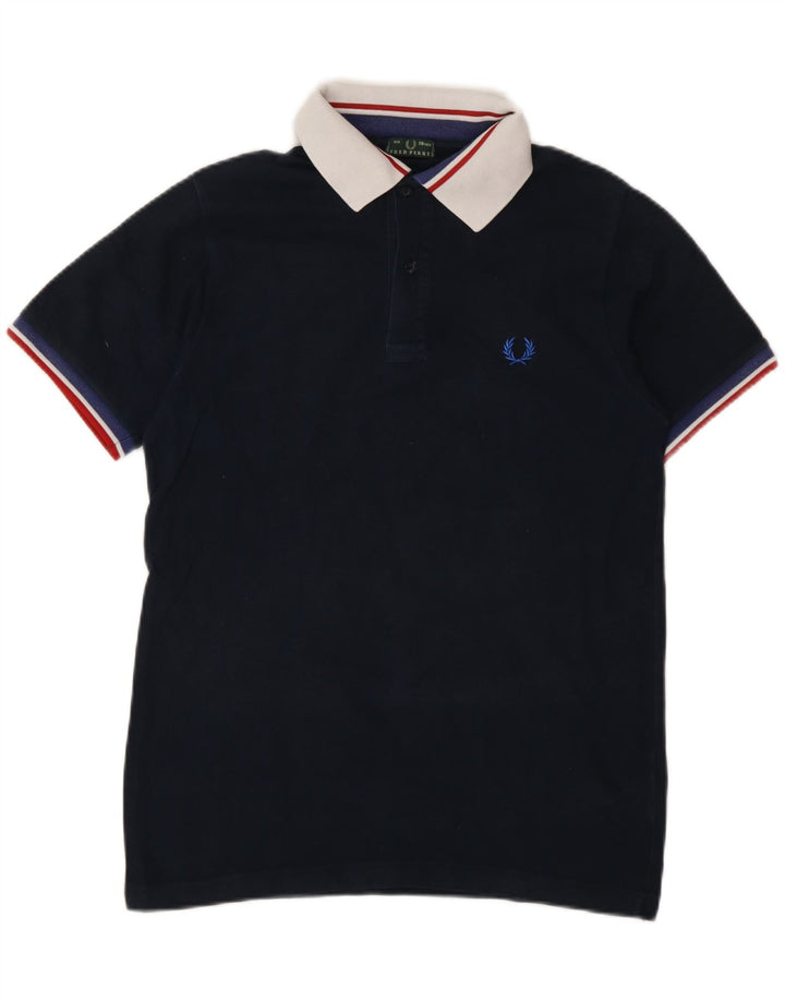 Fred Perry drenge poloshirt 15-16 år marineblå bomuld