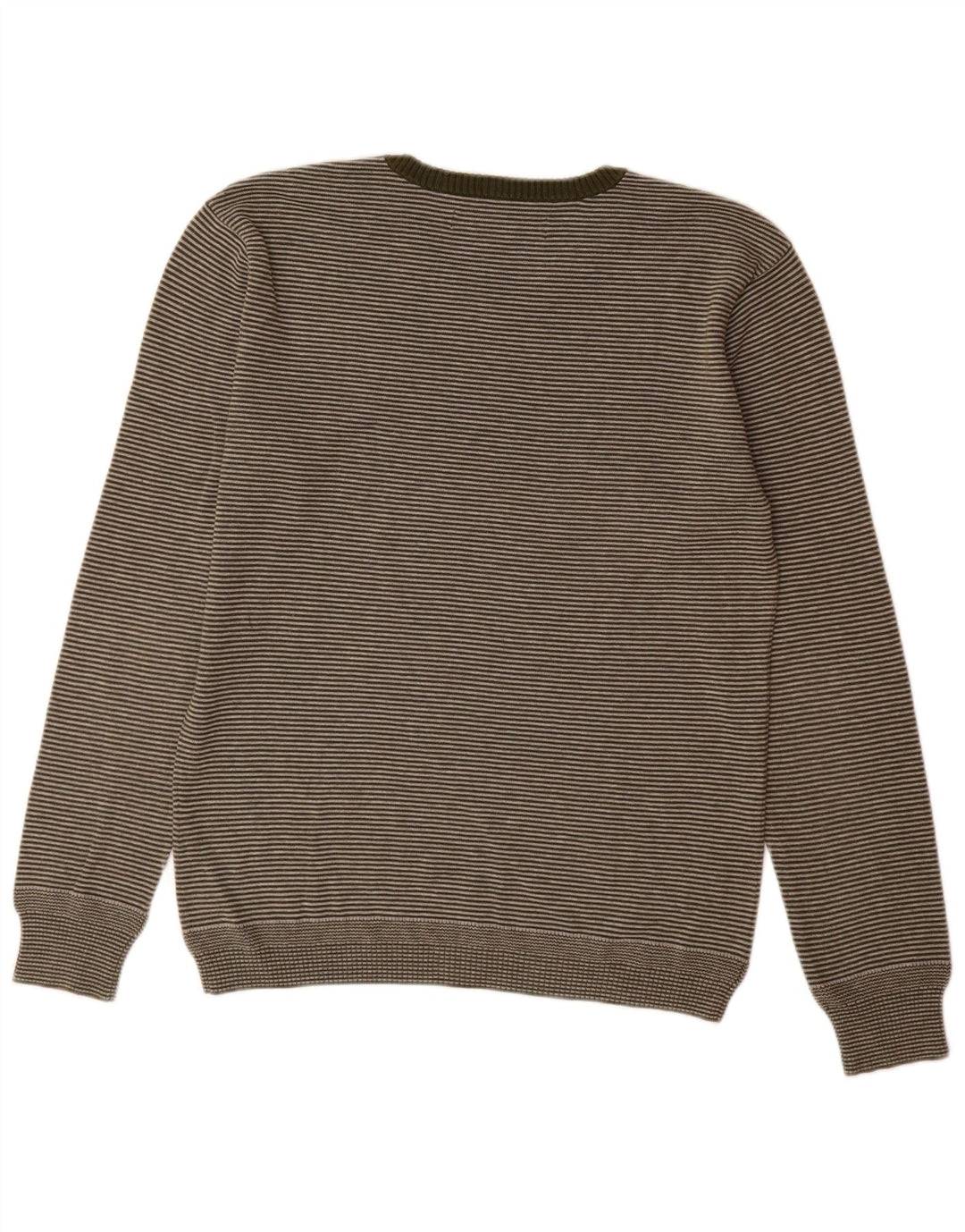 Levi's Herre Slim Fit V-hals sweater Medium Grøn nålestribe