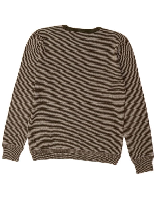 Levi's Herre Slim Fit V-hals sweater Medium Grøn nålestribe