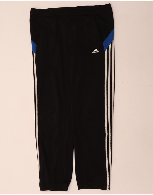 Adidas Drenge Træningsdragt Bukser Joggers 13-14 år Sort Colourblock