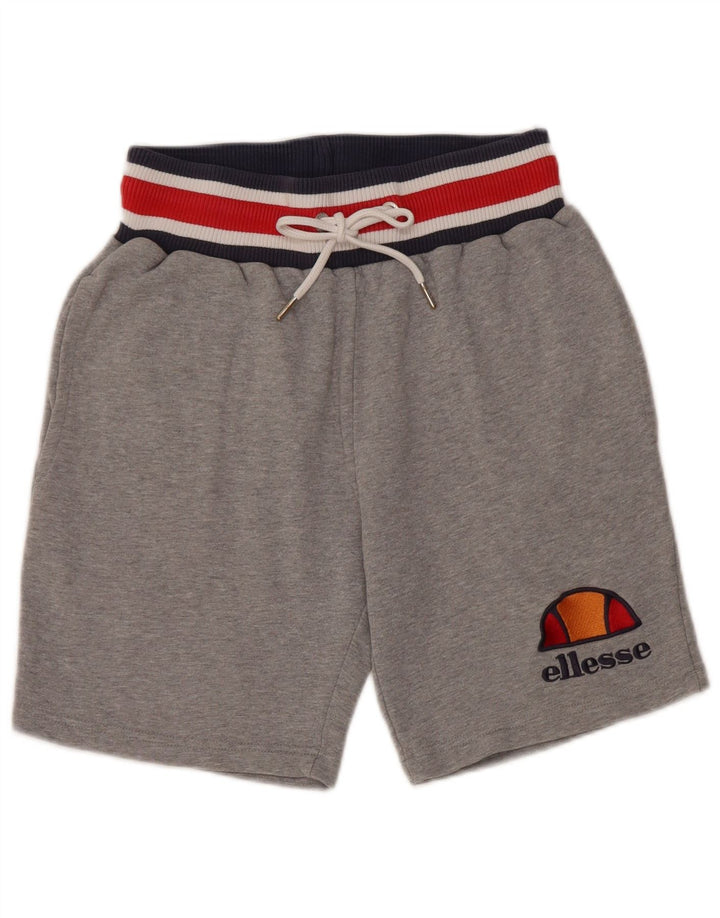 Ellesse Herre grafiske sportsshorts XS Grå bomuld