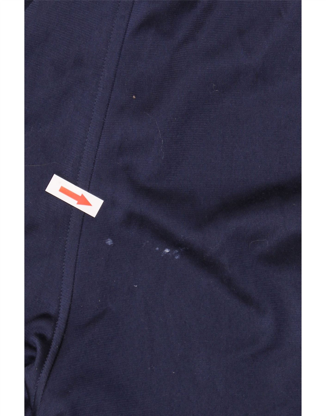 ADIDAS Træningsdragtsbukser til mænd UK 42/44 Large Navy Blue Polyester