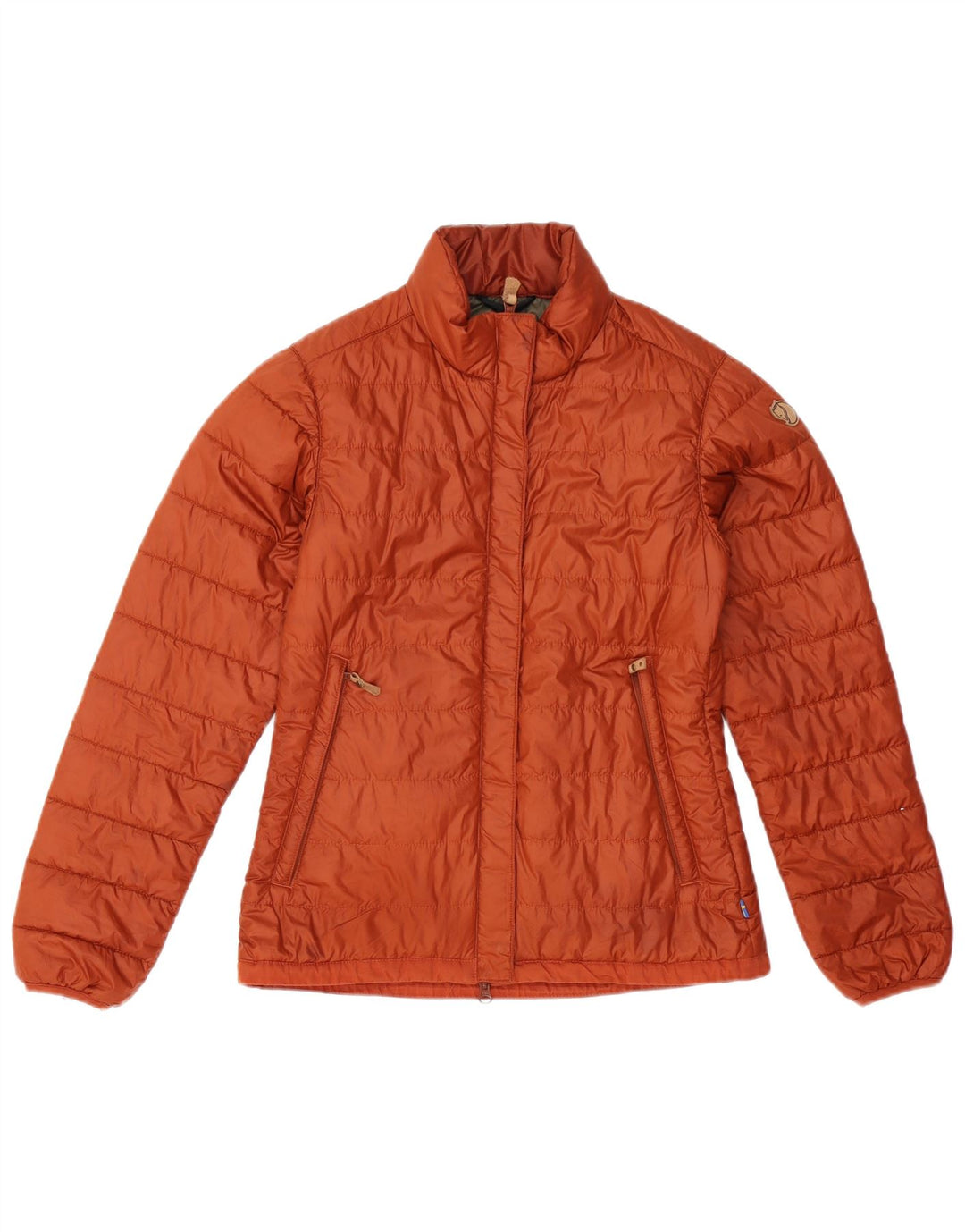 Fjall Raven Dame Polstret Jakke UK 6 XS Orange Polyester