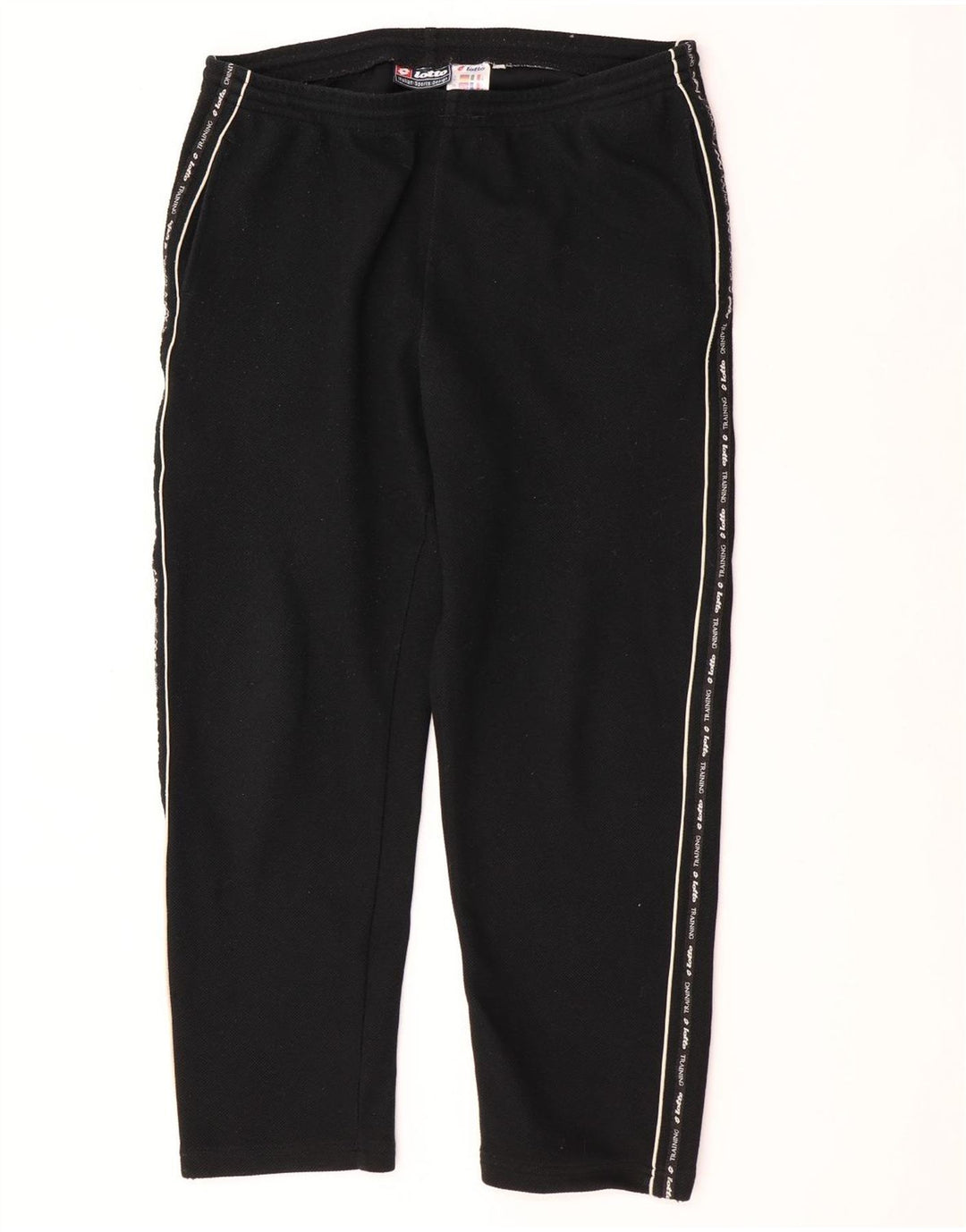 Lotto Herre grafisk træningsdragt Bukser UK 40/42 Large Black Polyester