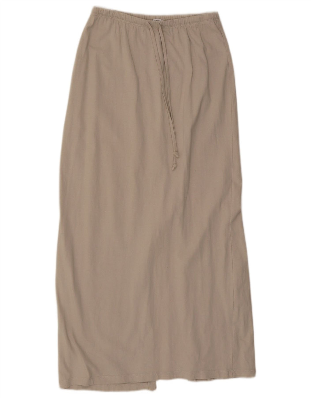 Zara Dame Maxi Nederdel Small W26 Beige Bomuld